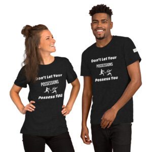 two people modelling t-shirts