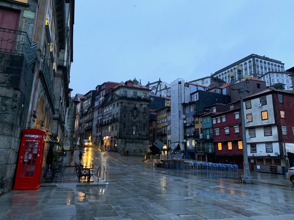 streets in Porto, Portugal